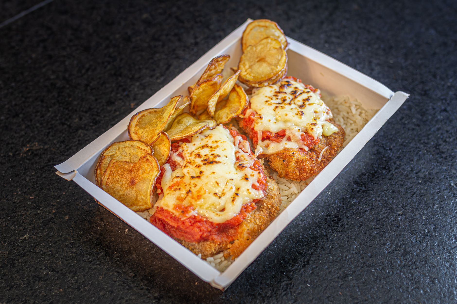Plateaux repas équipe à Versailles
